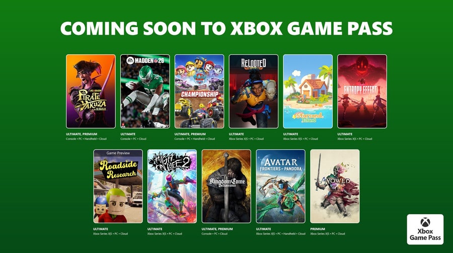 Розкрий нові світи: Avowed, Avatar та Kingdom Come вже у лютому збагатять Game Pass 1