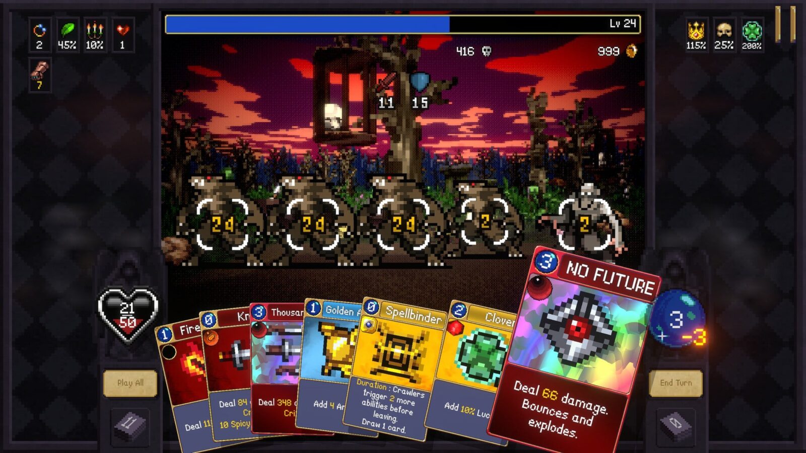 Vampire Crawlers: The Turbo Wildcard from Vampire Survivors – огляд гри 8