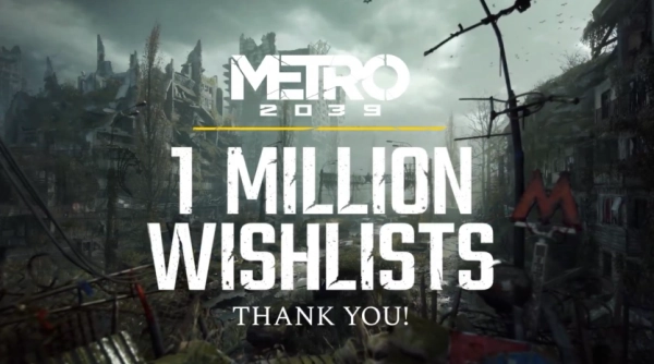 Metro 2039: мільйон вішлістів та подяка фанатам 8 Metro 2039: мільйон вішлістів та подяка фанатам 8