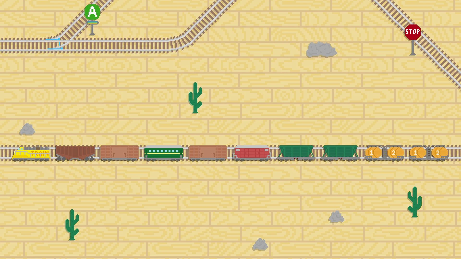 Tiny Train Tycoon: будуйте мікрозалізницю в українському демо 5