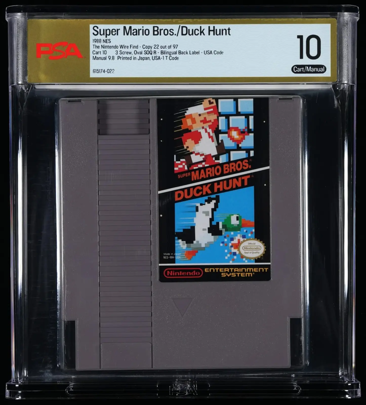 NES: знайдені запечатані Duck Hunt та Super Mario Bros. картриджі 7