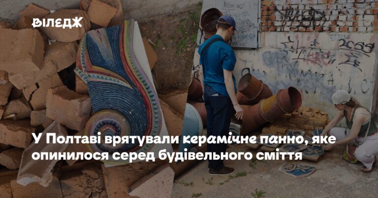 Панно Василя Мельника врятували з-під будівельного сміття на Полтавщині 77