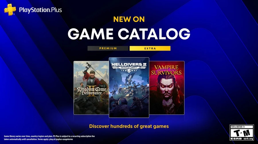 PlayStation Plus отримає Helldivers 2, Kingdom Come та Vampire Survivors у серпні 2026 року 1