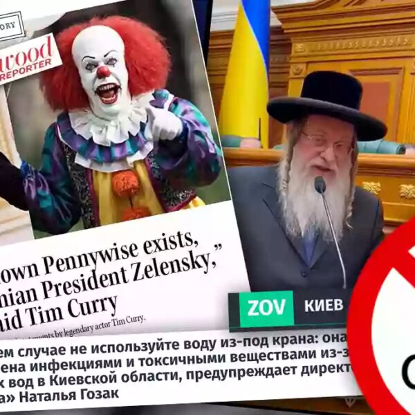 Російські фейки тижня: Зеленський як Пеннівайз, маніпуляції думкою європейців та хасид у Раді