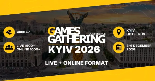 Games Gathering повертається в грудні: найбільша подія української ігрової індустрії оголосила дату