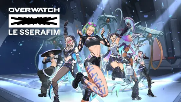 Le Sserafim втретє об’єднаються з Overwatch
