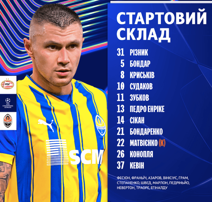 ПСВ протистоятиме Шахтарю у матчі Ліги чемпіонів 9 ПСВ протистоятиме Шахтарю у матчі Ліги чемпіонів 9