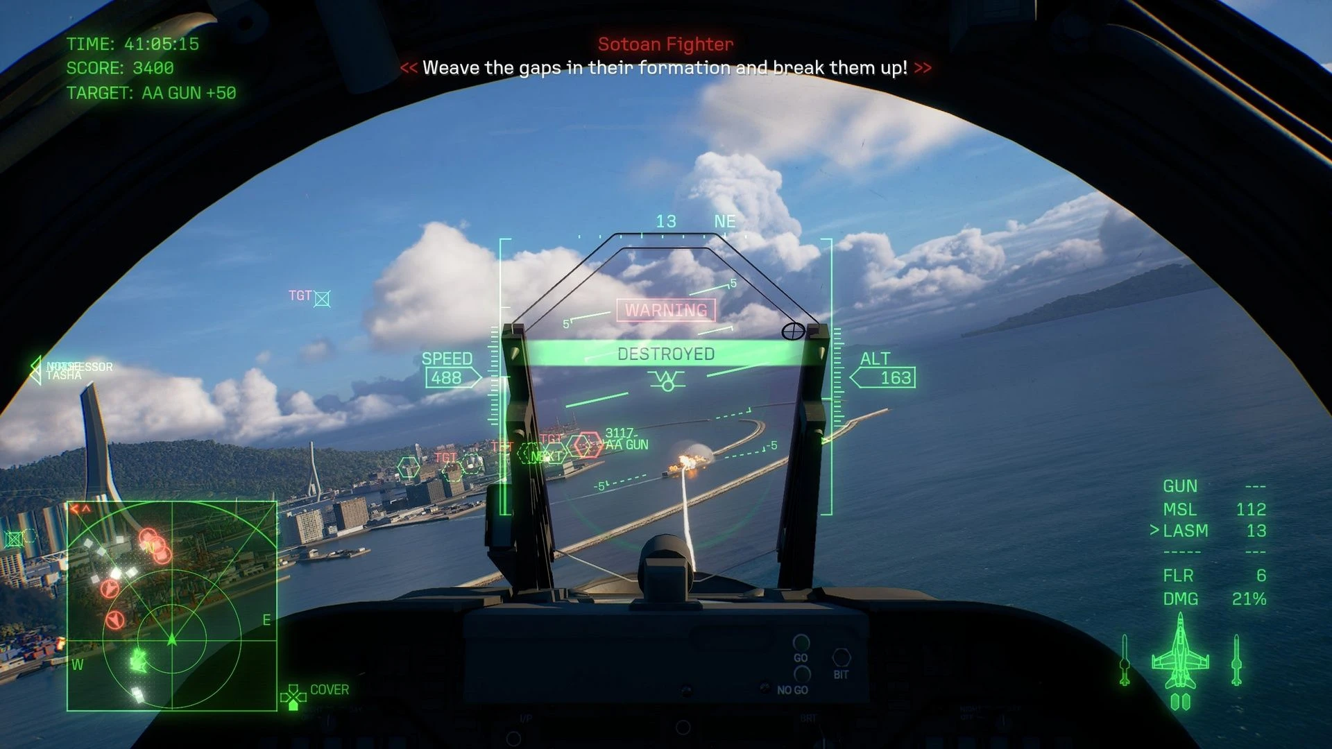 Ace Combat 8: Wings of Theve — Крила надії в небі 56