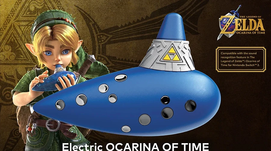 Передзамовлення на електричну окарину для Switch 2 та римейку The Legend of Zelda: Ocarina of Time відкрито 1