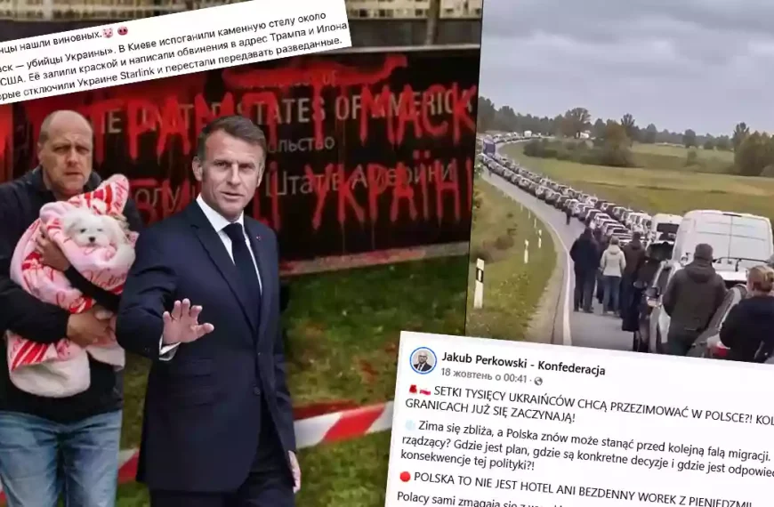 Російські фейки: Макрон в Еміратах, черги українців на кордоні та “актор із&hellip;