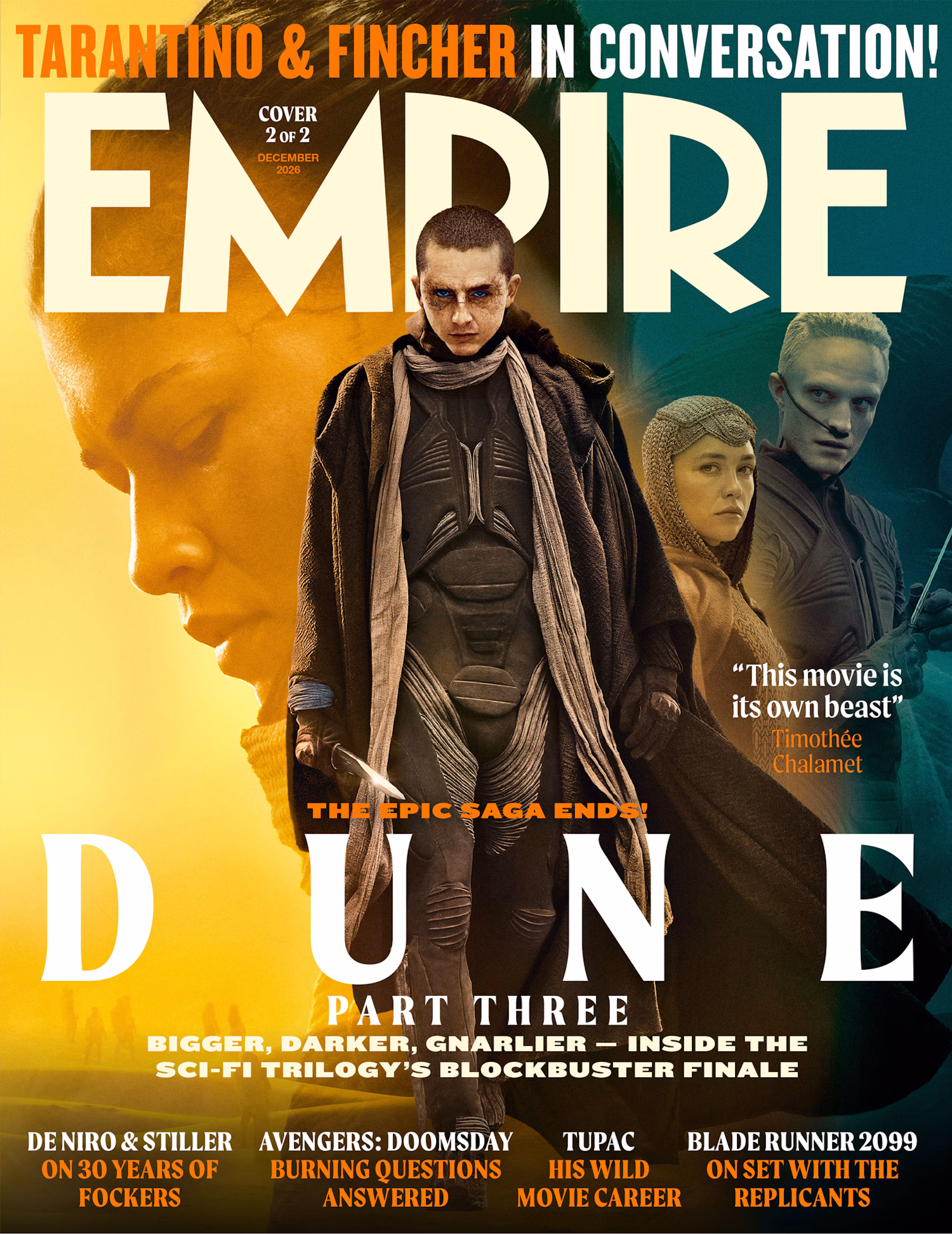 «Дюна: Частина третя» на обкладинці Empire: ексклюзивні кадри 3