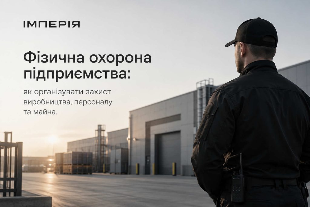 Физическая охрана или сигнализация: что лучше выбрать для защиты бизнеса 1 Услуги охраны Харьков - Охранное агентство ИМПЕРИЯ
