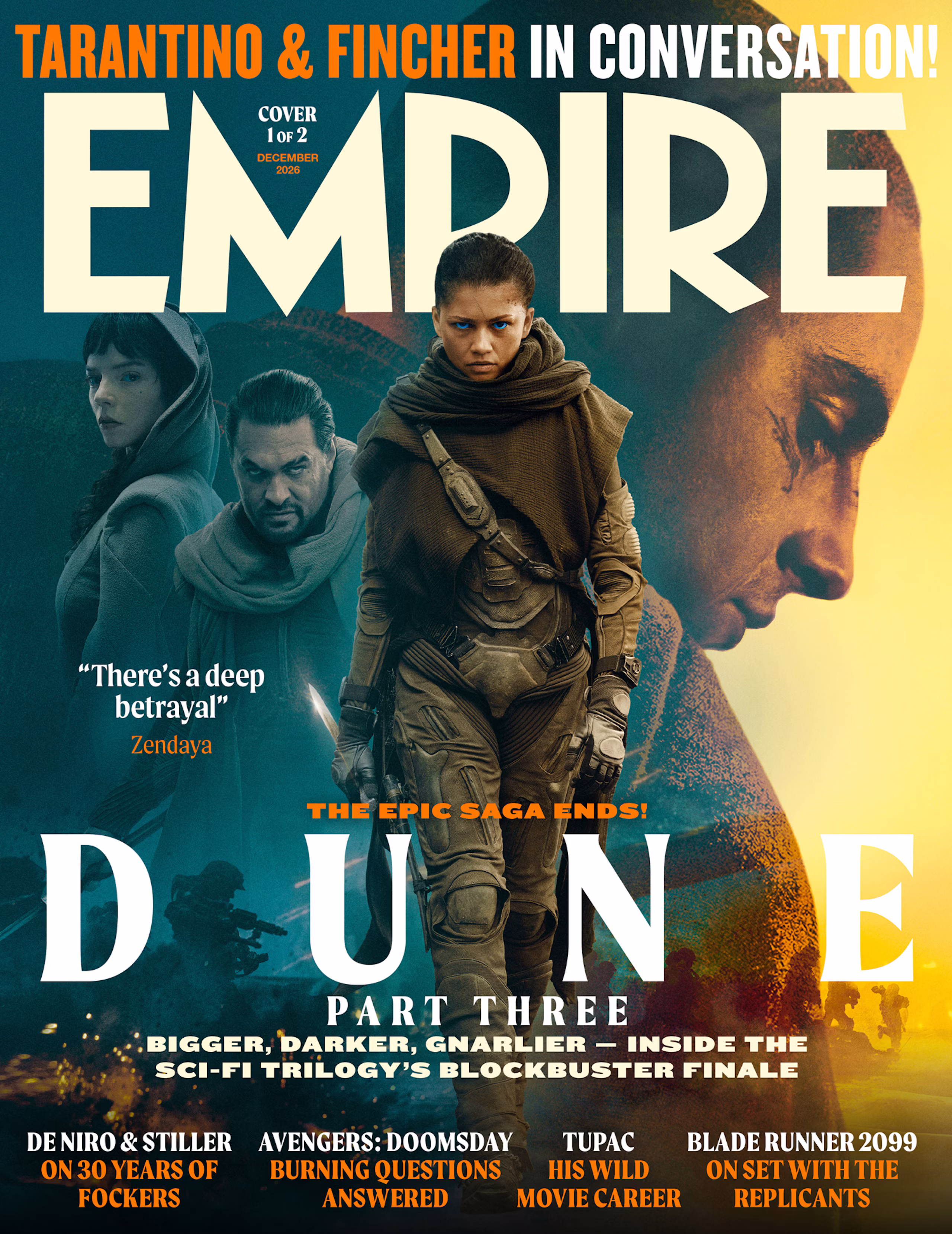 «Дюна: Частина третя» на обкладинці Empire: ексклюзивні кадри 2
